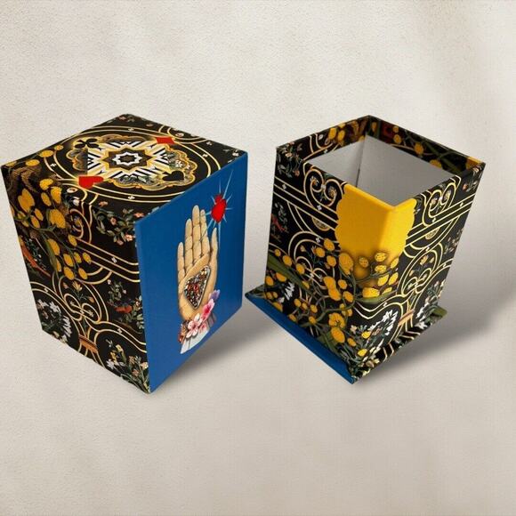 Christian Lacroix Paris Pencil Holder Cup Porcelain Gift Box Set Maison de Jeu - Picture 4 of 5